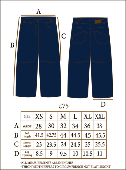 SHIFT INDIGO DENIM